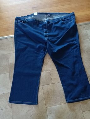 Vintage Long Haul Mens Jeans Blue Dark Wash USA NEW 68X30